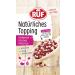 Call natural topping with raspberries cherries rice crisps without artificial additives fruit mix for porridge and pastries gluten -free vegan 15g 15 g (1 Pack) fruit