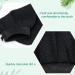 Pafuwei 2 Pieces Exfoliating Gloves - Double-sided Body Exfoliator Mitt for Dead Skin Removal in Bath, Shower, or Spa - Black - Buy Online on GoSupps.com
