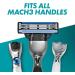 Gillette Mach3 Men's Razor + 12 Razor Blade Refills - Smooth Shave with 3 Blades - Buy Online on GoSupps.com