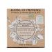 JEANNE EN PROVENCE - Organic solid shampoo - Almond fragrance - Hydrates, nourishes and protects - For dry hair - Made in France in Grasse - 75 gr