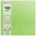 HEKU 100 Light Green Napkins - 3-Layer 33x33cm Highly Absorbent Stylish & Practical 5-Pack for Events & Gastronomy - International Shipping Available - Buy Online on GoSupps.com