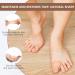 Toe Spacers for Women & Men - Gel Toe Separators for Hammertoe & Bunion Pain Relief - 4 Pcs Soft & Comfortable (Beige Sizes L & M - Buy Online on GoSupps.com