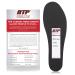 Carbon Fiber Full Shoe Semi-Rigid Insert 25 cm Men's Size 8 or Women's Size 9 Made in The USA 25 cm Mens 8/Womens 9