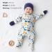 MAMIMAKA Baby Boys Footed Pajamas 0-3 Months - Cute 3D Dinosaur/Hedgehog Design - Love Mom & Dad - Soft and Cozy Sleepwear - Buy Online on GoSupps.com