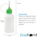 Precision Tip Applicator Bottle Four 1 Oz. Bottles and 12 Tips for Multi-Purpose Use - Buy Online on GoSupps.com