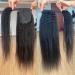 Fake Hair Bun 12-26 Inches Long Straight Ponytail Human Hair Ponytail Extensions For Black Women Wrapping Ponytail Hair Slices Bun Hair Accessories (Color : Black Size : 20inches 120g) 20inches 120g Black - Buy Online on GoSupps.com
