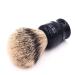 Parker Safety Razor Silvertip Travel Shaving Brush with Case - Black | Premium Quality Shaving Accessories for Men | International Shipping Available - Buy Online on GoSupps.com