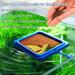 WEAVERBIRD 2PCS Fish Feeding Ring Fish Safe Floating Food Feeder Circle Blue with Suction Cup Easy to Install Aquarium Square and Round Shape for Guppy Betta Goldfish - Buy Online on GoSupps.com