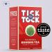 Tick Tock Rooibos Tea Caffeine-Free Naturally Sweet Herbal Biodegradable Tea Bags Rooibos Tea UK, Redbush Tea for Wellbeing and Relaxation 40 Tea Bags - Pack Of 4 - Buy Online on GoSupps.com