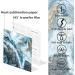 Watercolor Marble Infusible Transfer Ink Sheets - DIY Key Chain & T-Shirt Sublimation Paper Set (12 pcs, 12x4.5) - Buy Online on GoSupps.com