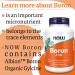 Now Foods Boron 3mg 250 Vegan Capsules - Lab-Tested, Gluten Free, Non-GMO - Buy Online on GoSupps.com