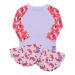 Bambino Mio Revolutionary Reusable Swim Set - 2 Swim Nappies and Rash Top Baby and Toddler Sun Protection UPF40+ Medium (6-12 Months) Nice 2
