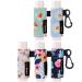HEYSKAY 5PCS Lip Balm Holder Sleeves Keychain Compact Clip On Lipstick Holder Chapstick Holder Lip Gloss Holder Keychain Chapstick Elastic Sleeves Flowers