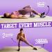 GLIDING Discs for Full Body Workout - Exercise Sliders for Carpet & Hardwood | Authentic Workout Sliders with 4 Streaming Video Workouts - Multi-Color - Buy Online on GoSupps.com