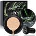 Air cushion CC Cream Mushroom Head Air Cushion BB Cream, Concealer Lasting Nude Makeup Moisturizing Oil Control Waterproof Suitable For All Skin (Natural)
