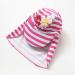 Bonverano Baby Girls Sunsuit UPF 50+ Swimsuit Set with Sun Hat - Stripe, One Size - Buy Online on GoSupps.com