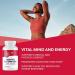 Vimergy Adapto B Complex 120 Servings - High Potency with 8 B Vitamins, Rhodiola & Hawthorn Berry - Supports Mental Energy, Cognition, and Mood - Non-GMO, Kosher, Vegan, Paleo - No Gluten or Soy - Buy Online on GoSupps.com