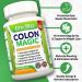 Colon Cleanse Detox Formula - Natural Bowel Cleanser for Intestinal Bloating & Digestive Cleansing - Constipation Relief Supplement for Gut Health - Herbal Weight Flush (30 Pills) - Buy Online on GoSupps.com