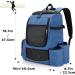 SLEAF Disc Golf Backpack - 24-26 Disc Capacity & Waterproof PU Material - Blue - Buy Online on GoSupps.com