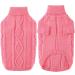 Warm Fleece Dog Sweater for Little Dogs | Turtleneck Chihuahua & Pug Knit Sweaters | Winter Pet Clothing - Buy Online on GoSupps.com