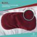 Plush Eye Mask | Ultra-Soft Moist Heat | Microwave Activated | Reusable - Buy Online on GoSupps.com
