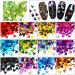 Bonnie-Sam Laser Nail Art Glitter Sequins - 12 Boxes of Butterfly, Star, Moon, Heart, and Flower Designs for Nail, Face, Eyes, and Body Decor - Holiday Collection - Buy Online on GoSupps.com