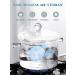 Bunny Eggy Teether - Baby Teething Toy & Rattle for Pain Relief - Blue - Buy Online on GoSupps.com