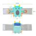 Dr. Browns Gripebelt: Heated Tummy Wrap for Colic & Gas Relief in Babies - Blue Monster - Buy Online on GoSupps.com