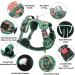 Heele Dog Crockery & Floral Green Adjustable Running Harness | Lockable Snap Anti-Train Reflective | Sizes L (43-86cm) - Buy Online on GoSupps.com