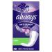 Always Anti-Bunch Xtra Protection Daily Liners Long Unscented Anti Bunch Helps You Feel Comfortable 40 Count - Pack of 6 (240 Count Total) 40 Count - Pack of 6 240