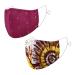 Top of the World NCAA Arizona State Sun Devils Unisex Team Color Face Mask 2-Pack Arizona State Sun Devils Maroon One Size (MTW_300&330)