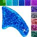 zetpo 12 Colors / 120 pcs Cat Claw Covers | Cats Nail Caps with Adhesives and Applicators Medium