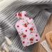Rabbit Hot Water Bottle with Plush Cover - Hand Warmer for Adults & Children | 26.5x15.3cm - International Shipping Available - Buy Online on GoSupps.com