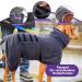Microfiber Dogs Bathrobe | Absorbent Dog Towel Coat with Velcro | Perfect for Large & Small Dogs - Buy Online on GoSupps.com