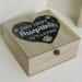Cat Memory Box Keepsake Cat's Leave Pawprints On Your Heart Ashes Box Wooden - Buy Online on GoSupps.com