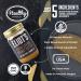 Eliot's Natural Crunchy Peanut Butter - No Sugar Added, Low Carb, Keto Friendly - Espresso Nib Flavor - 12 Ounce - Buy Online on GoSupps.com