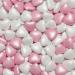Delicious 1kg Chocolate Cherry Pearl Mix - White Rosa Heart Chocolates | Perfect for Weddings Baptisms & Gifts - Buy Online on GoSupps.com