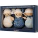 Kaloo Doux Sommeil - Plush Pacifier Bands & Sheep Holder for Babies - 15 cm Blue & White | International Shipping - Buy Online on GoSupps.com