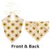 Daisy Crochet Bandana Head Kerchief Hair Scarf 2Pcs for Women and Girls - Buy Online on GoSupps.com