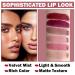 Matte Nude Lipstick - Long Lasting Velvety Formula for Women & Girls | QIUFSSE Nude Lip Gloss (#04 Light Pink) - Buy Online on GoSupps.com