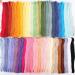 ThreadArt Premium Egyptian Cotton Embroidery Floss - Very Light Pink - 12 Skeins | 6 Strand Thread for Hand Embroidery, Friendship Bracelets, Cross Stitch - Buy Online on GoSupps.com