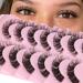 Curl Clusters Russian Strip Lashes - 70 Pairs of Fluffy Wispy Faux Mink Extensions - Buy Online on GoSupps.com