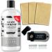 Therapy Glass Stovetop Cleaner and Cooktop Cleaner Kit - 3 Non-Scratch Scrubbing Pads & Razor Scraper - Glass Stove Top Cleaner Cream for Oven Ceramic Electric Induction Flat Top Stovetop Gas