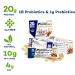 Performance Inspired Nutrition Protein Bar 2.0 - 20g Protein 6g Fiber 1 Billion Probiotics - Peanut Butter Flavor - Gluten Free - 12 Count Box - Buy Online on GoSupps.com