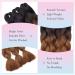 Tess Braids Extensions 60 cm - Jumbo Kanecalon Ombre Hair Braids (3 Pack) | #22 Brown/Black - 100g per Bundle - Buy Online on GoSupps.com