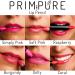 Prim and Pure Natural Lipstick Crayon Pencil for Women - Organic & All Natural Ingredients - Non-Toxic, Cruelty Free - Hydrating, Pigmented & Moisturizing - Made in USA (Coral) - Buy Online on GoSupps.com