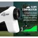 High-Precision Laser Golf Rangefinder with Slope, Flagpole Lock, and Vibration - 6X 650 Disc for Golfing, Hunting, and Target Shooting - White Focus - Buy Online on GoSupps.com