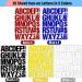880 Pieces 2 Inch Iron-On Letters for Clothing in 5 Colors - DIY T-Shirt Printing & Crafts Decorations - Buy Online on GoSupps.com