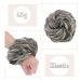 Thick Synthetic Hair Bun Extensions - Medium Brown mix Bleach Blonde - 45g | Updo Scrunchies for Women - Buy Online on GoSupps.com