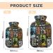 Buy Linqin 2L Reusable Hot Water Bottle - Pain Relief for All Ages | Ideal for Cold Weather & Motorcycling - Buy Online on GoSupps.com